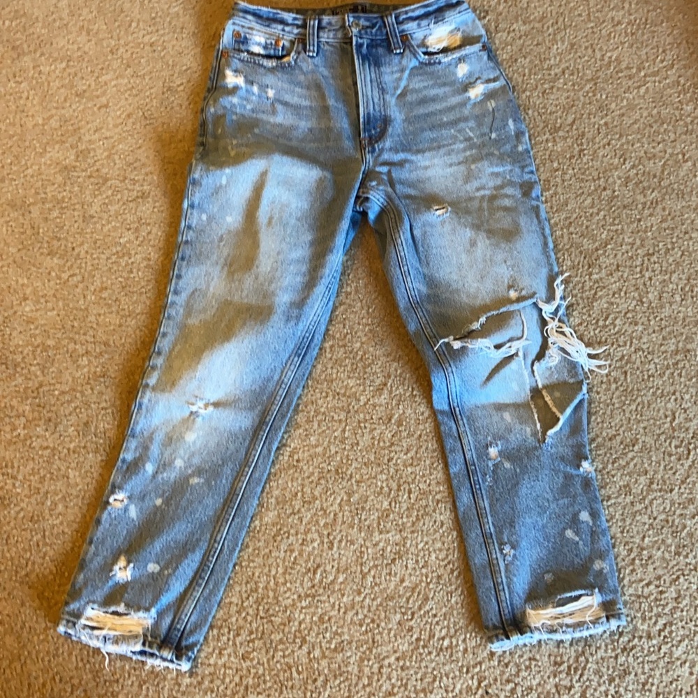 Annie High Rise Girlfriend Jeans